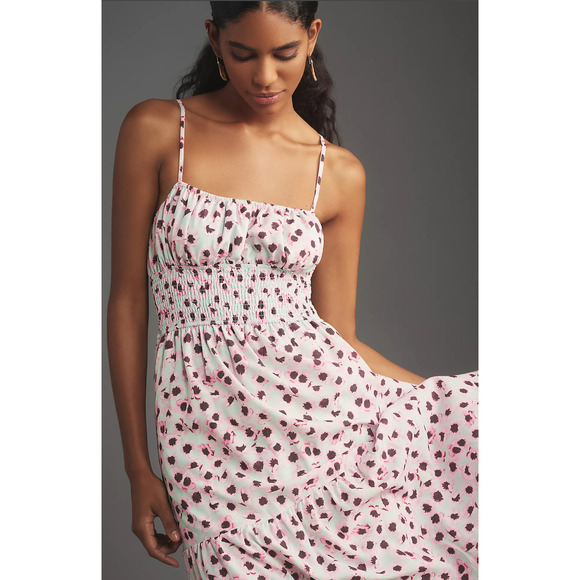NWT Anthropologie Hutch Square-Neck A-Line Maxi Dress - MP - Picture 4 of 5